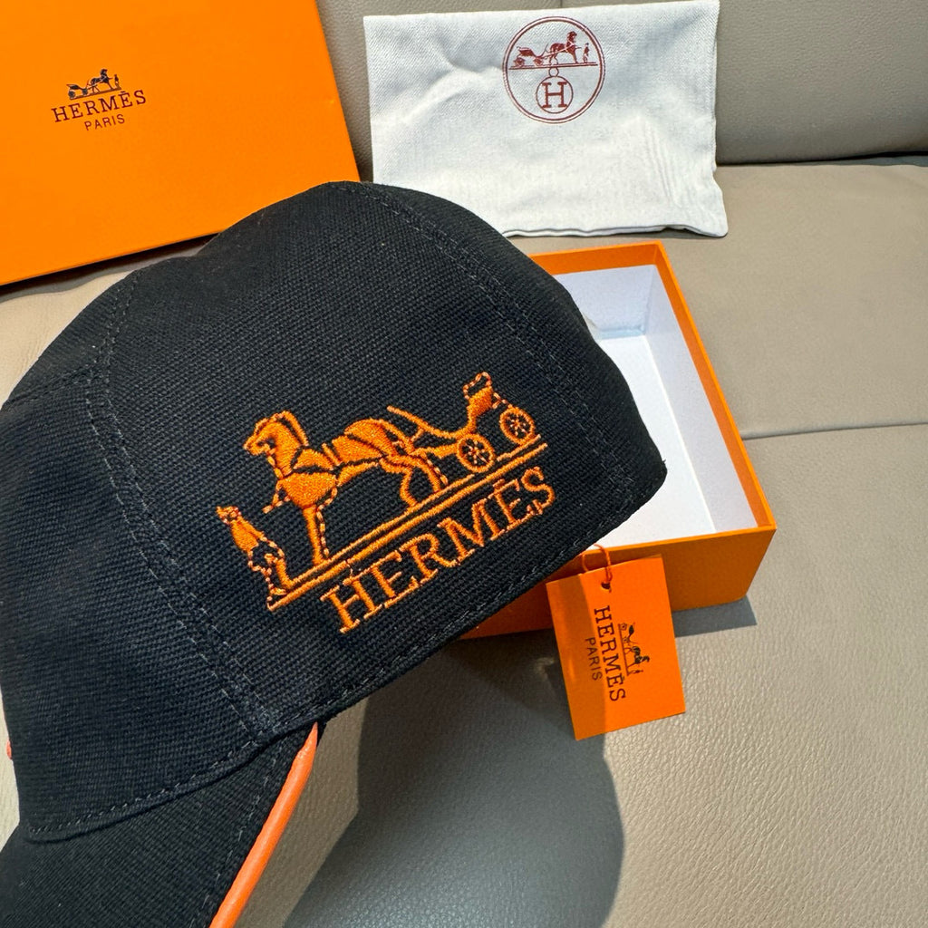 Letter H & Carriage Embroidery Baseball Cap G103012