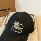 Embroidered Knight Motif Baseball Cap U310516