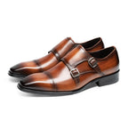 Double Monk Strap Dress Shoes Y101102