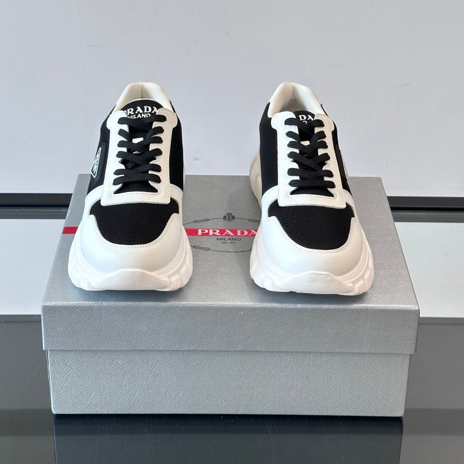 Chunky Mesh Panel Sneakers for Men S283416