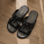 Tassel Slide Sandals Open Toe Slip-On Dress Slippers Y101157