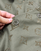 Relaxed Fit Long Sleeve Shirt Jacket X269004