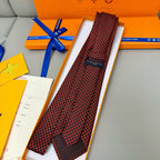 Men's Check Jacquard Necktie E2081009
