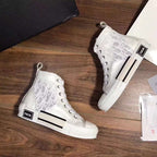 Men's Oblique Jacquard High Top Sneakers JN081106