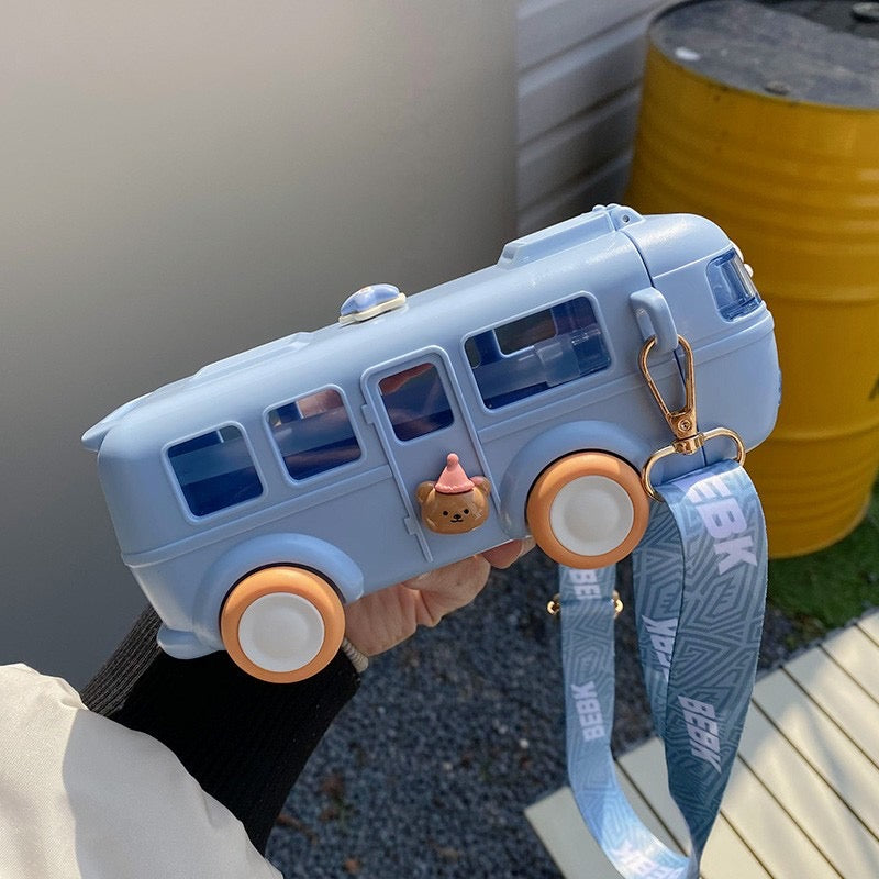 BEBK Little Rider Bus-Shaped Kids Bottle